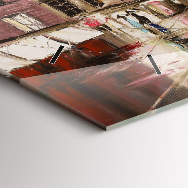 Horloge murale horizontale Ville de Paris