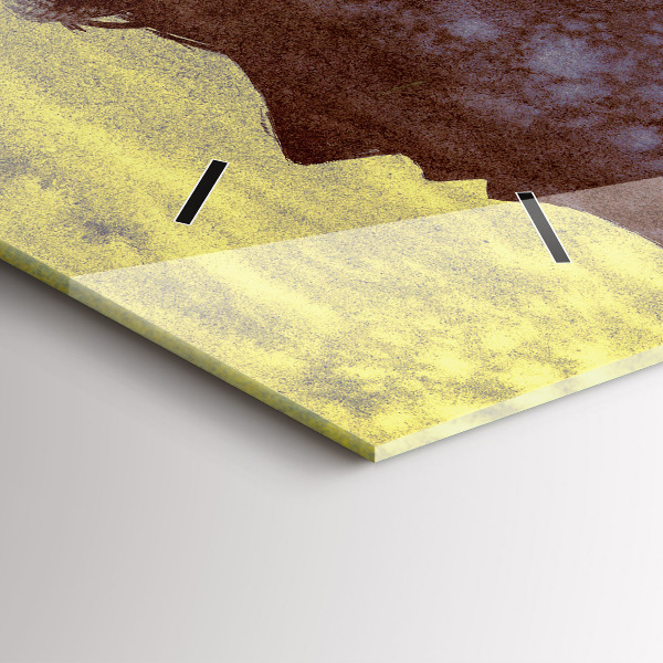 Horloge murale horizontale Femme dans la forêt