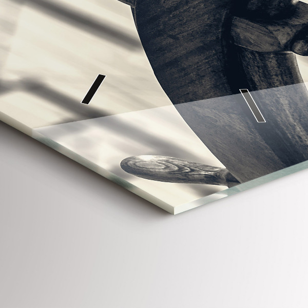 Horloge murale horizontale Navire antique