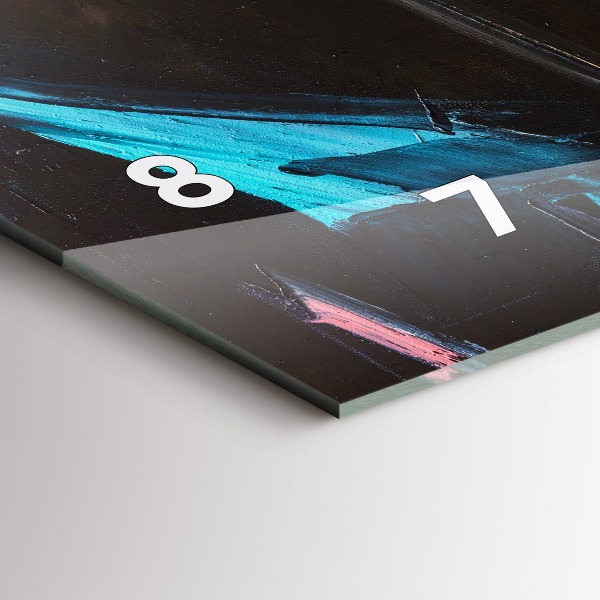 Horloge murale horizontale 'Portrait d''une femme'