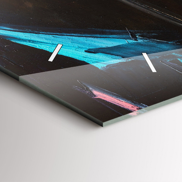 Horloge murale horizontale 'Portrait d''une femme'