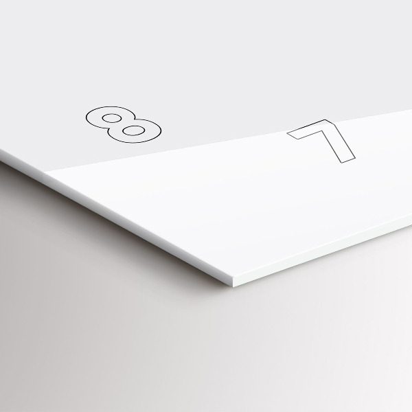 Horloge murale horizontale 'ailes d''ange'