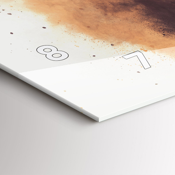 Horloge murale horizontale Femme et vélo