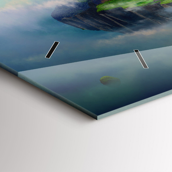 Horloge rectangulaire horizontale Scènes fantastiques de style chinois