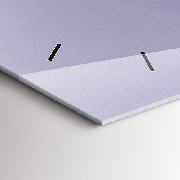 Horloge rectangulaire horizontale Soleil abstrait