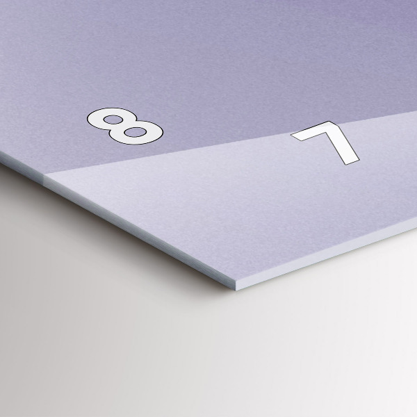 Horloge rectangulaire horizontale Soleil abstrait