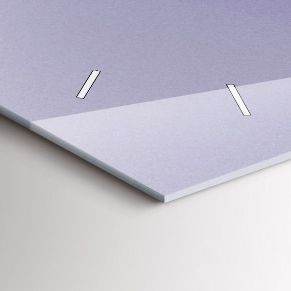 Horloge rectangulaire horizontale Soleil abstrait