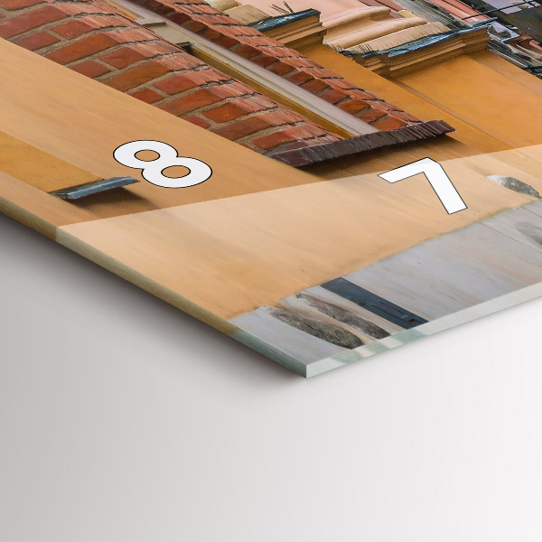 Horloge rectangulaire horizontale Vieille ville de Varsovie