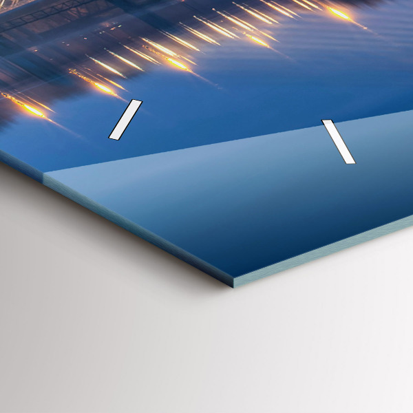 Horloge rectangulaire horizontale Pont Rędziński à Wrocław