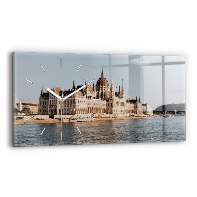 Horloge murale horizontale Parlement à Budapest
