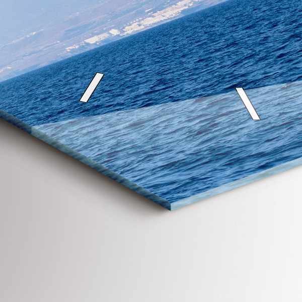 Horloge murale horizontale Yacht à Tenerife