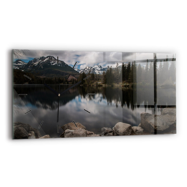 Horloge murale horizontale Hautes Tatras en Slovaquie