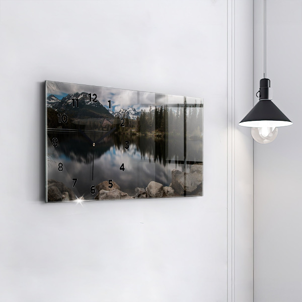 Horloge murale horizontale Hautes Tatras en Slovaquie