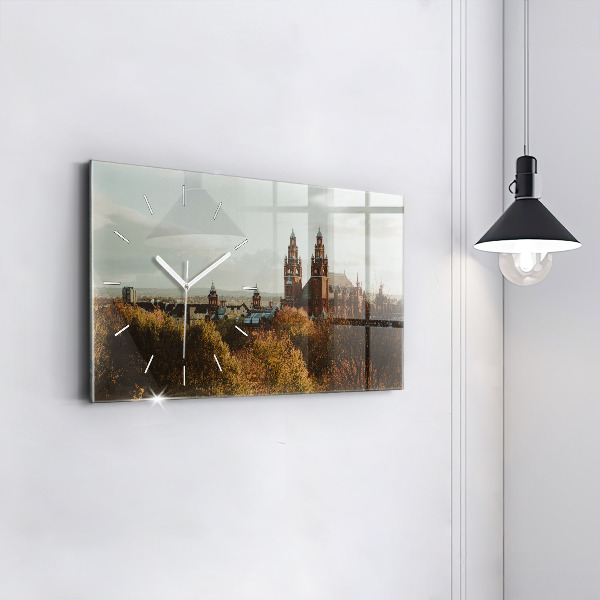 Horloge murale horizontale 'Galerie d''art de Glasgow'