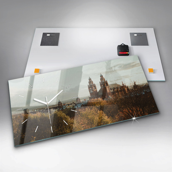 Horloge murale horizontale 'Galerie d''art de Glasgow'