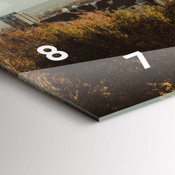 Horloge murale horizontale 'Galerie d''art de Glasgow'