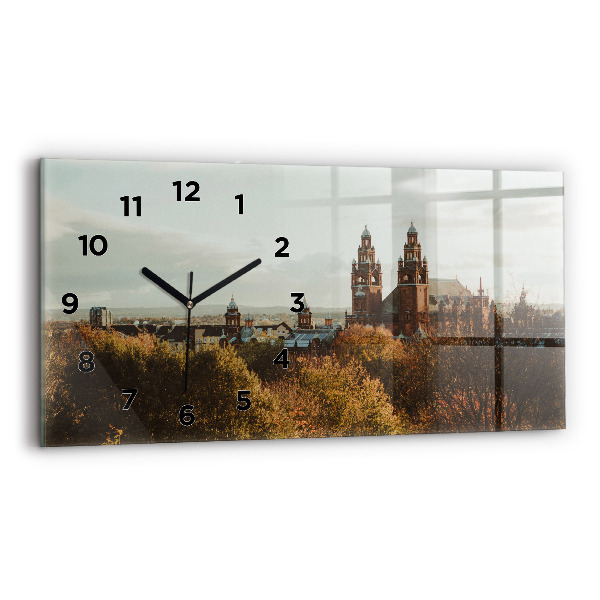 Horloge murale horizontale 'Galerie d''art de Glasgow'