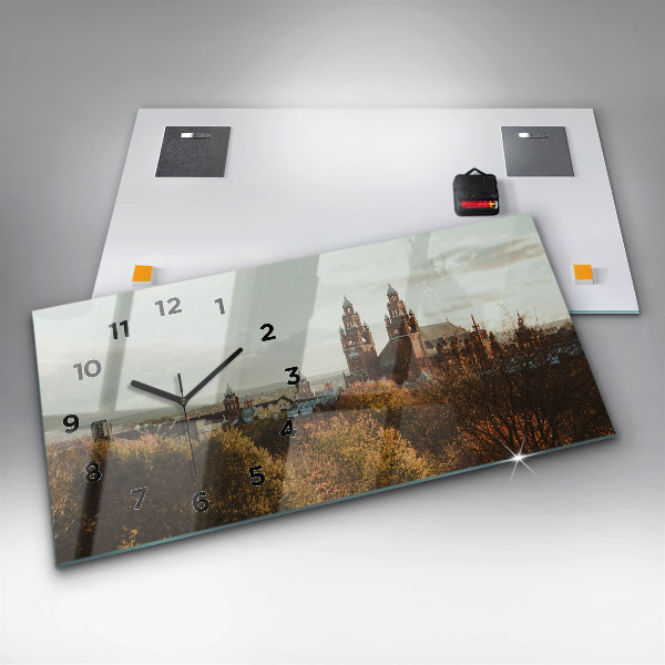 Horloge murale horizontale 'Galerie d''art de Glasgow'