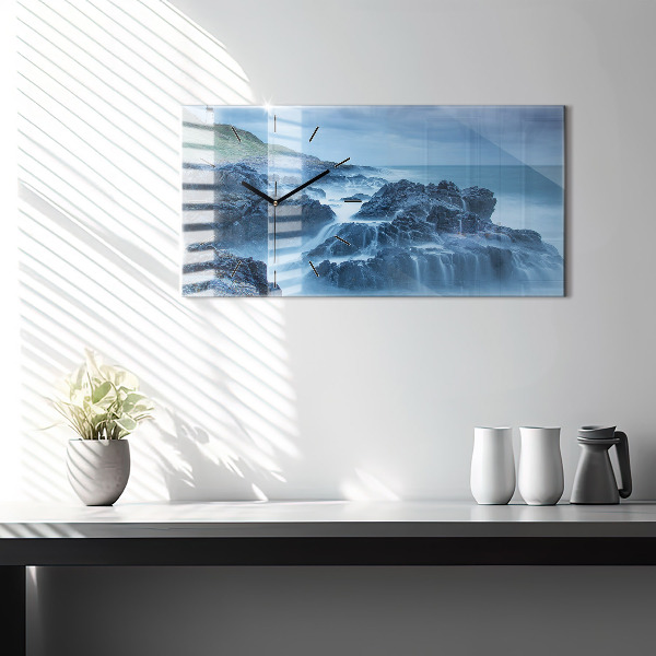 Horloge murale horizontale Phare