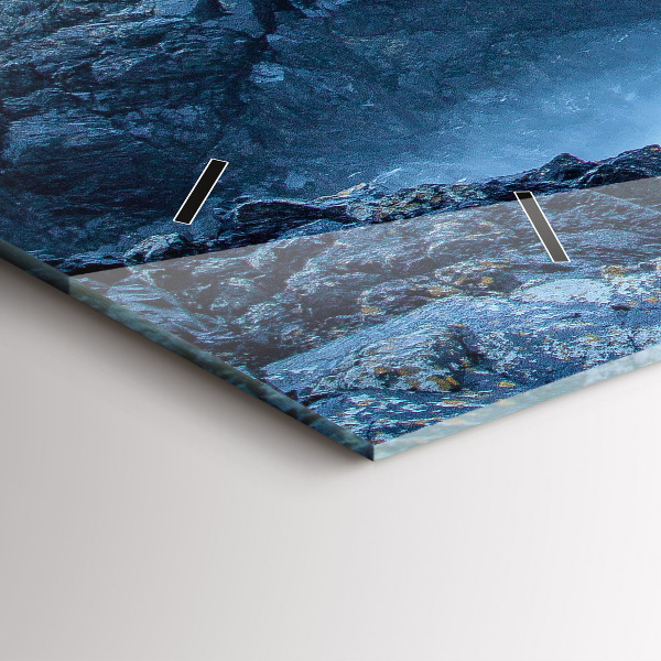 Horloge murale horizontale Phare