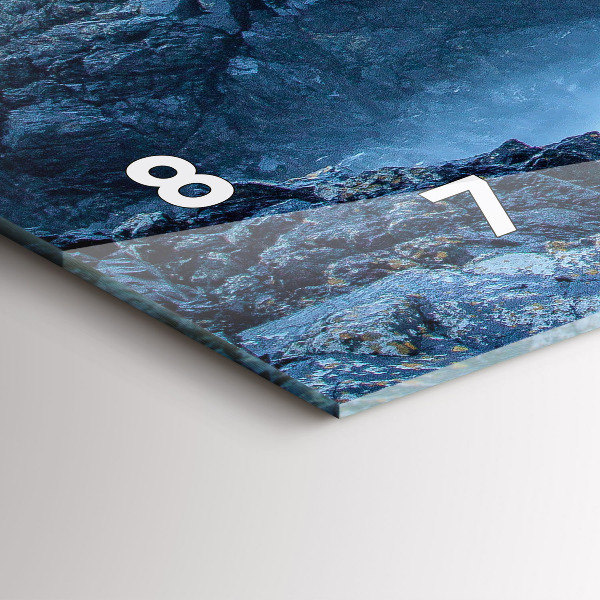 Horloge murale horizontale Phare