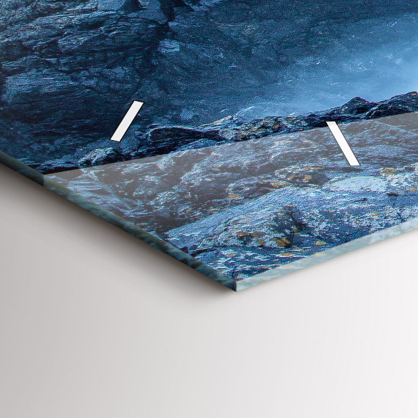 Horloge murale horizontale Phare