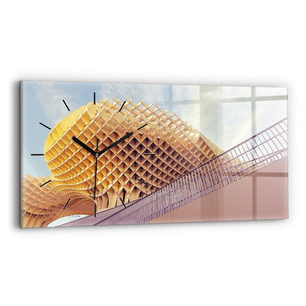 Horloge murale horizontale Point de vue à Séville