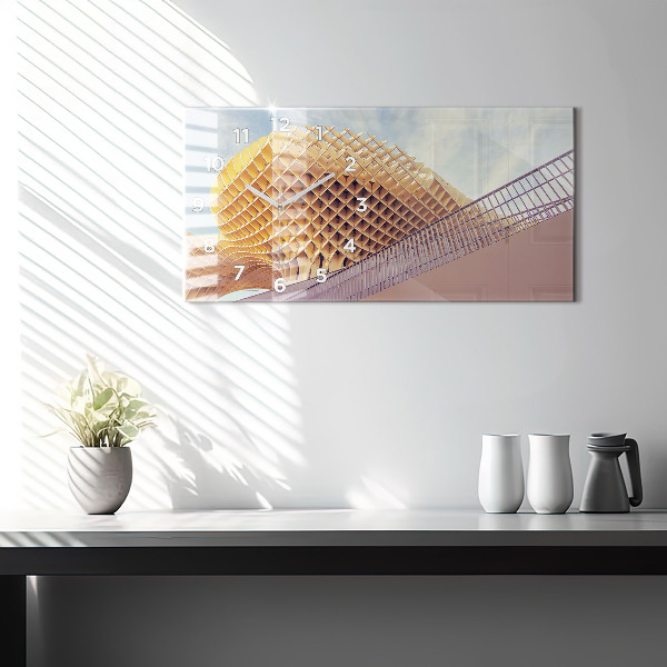 Horloge murale horizontale Point de vue à Séville