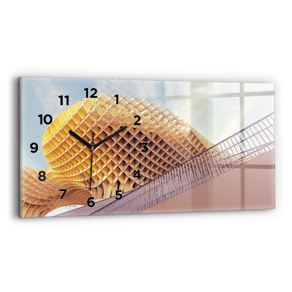 Horloge murale horizontale Point de vue à Séville