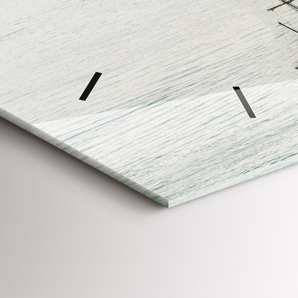 Horloge murale horizontale Voilier à Dubrovnik