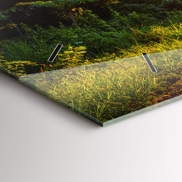 Horloge rectangulaire horizontale Parc de Surat Thani en Thaïlande