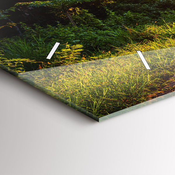 Horloge rectangulaire horizontale Parc de Surat Thani en Thaïlande