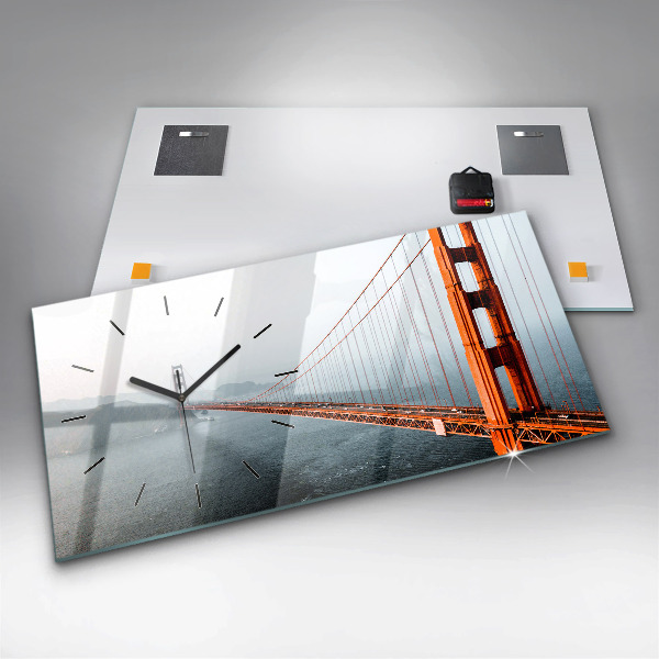 Horloge rectangulaire horizontale Pont du Golden Gate