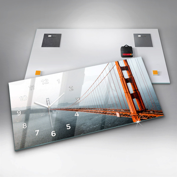 Horloge rectangulaire horizontale Pont du Golden Gate