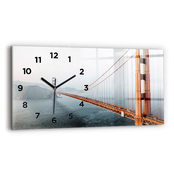 Horloge rectangulaire horizontale Pont du Golden Gate