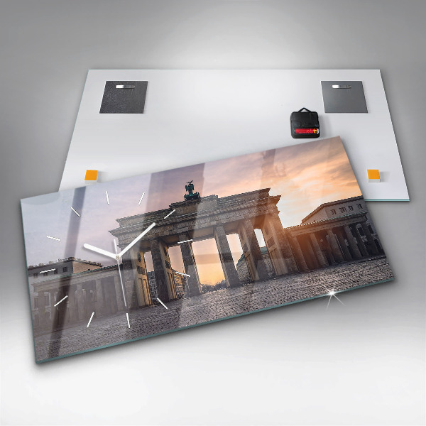 Horloge rectangulaire horizontale Porte de Brandebourg