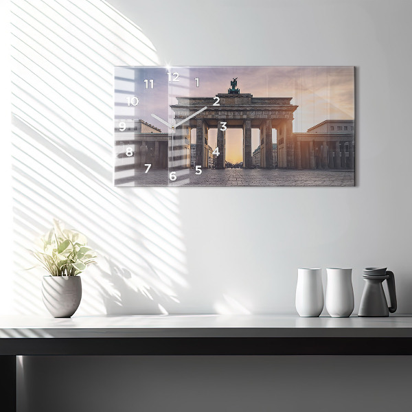 Horloge rectangulaire horizontale Porte de Brandebourg