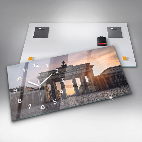 Horloge rectangulaire horizontale Porte de Brandebourg