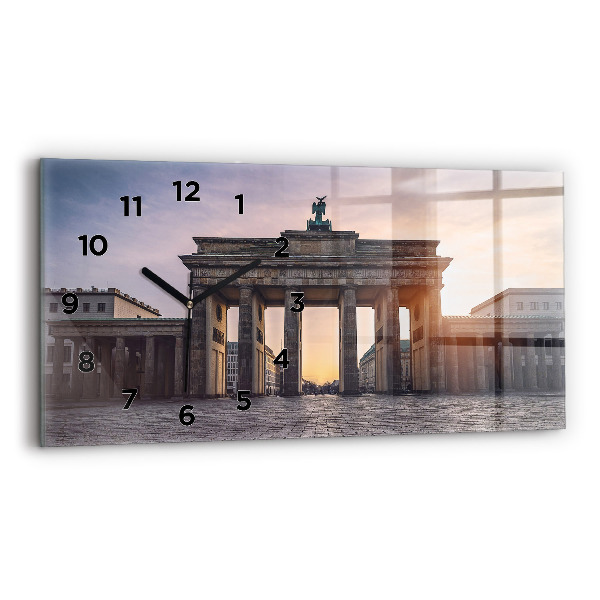 Horloge rectangulaire horizontale Porte de Brandebourg