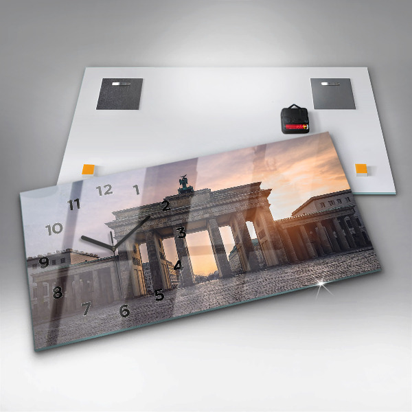 Horloge rectangulaire horizontale Porte de Brandebourg