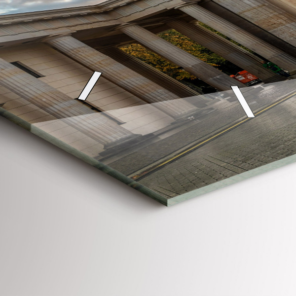 Horloge rectangulaire horizontale Porte de Brandebourg à Berlin