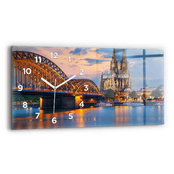 Horloge rectangulaire horizontale Vue de la mairie