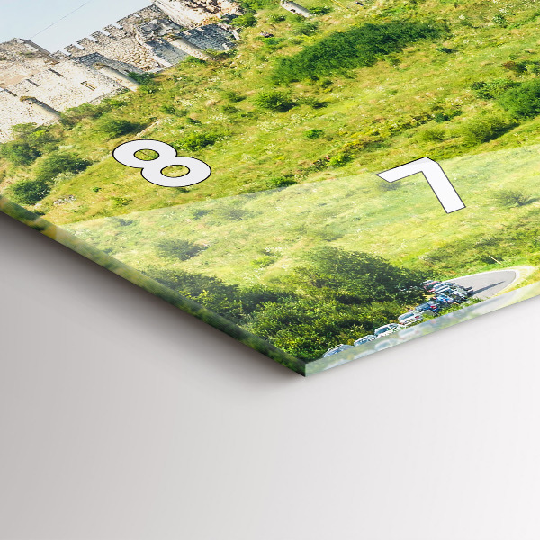 Horloge rectangulaire horizontale Château de Spiš en Slovaquie