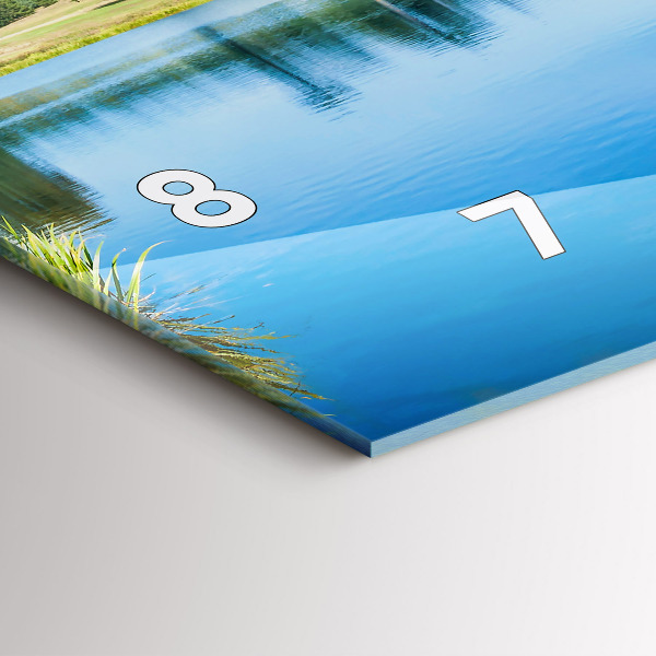 Horloge rectangulaire horizontale Château de Leeds