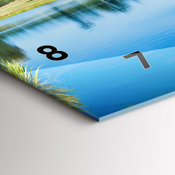 Horloge rectangulaire horizontale Château de Leeds