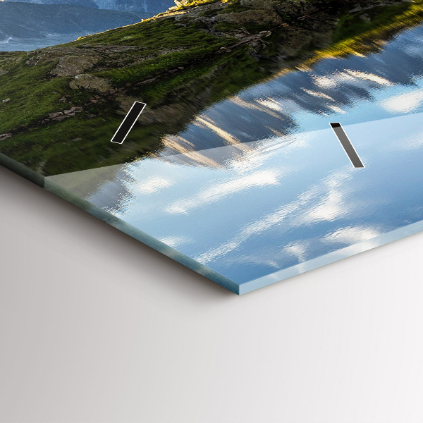 Horloge murale horizontale Vallée de Chamonix, Alpes françaises