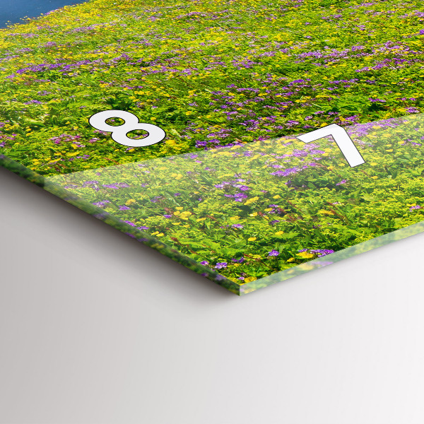 Horloge murale horizontale Réserve de Hornstrandir, Islande