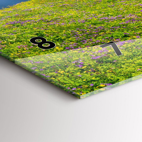 Horloge murale horizontale Réserve de Hornstrandir, Islande