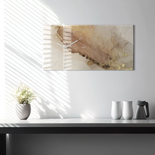 Horloge murale horizontale Art moderne