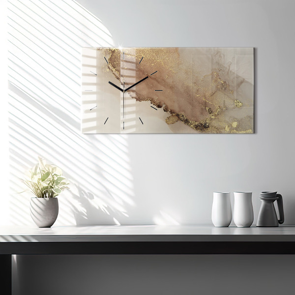 Horloge murale horizontale Art moderne